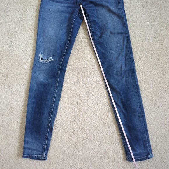 Hudson Distressed Skinny Women's Jeans, size 27 - Picture 11 of 14
